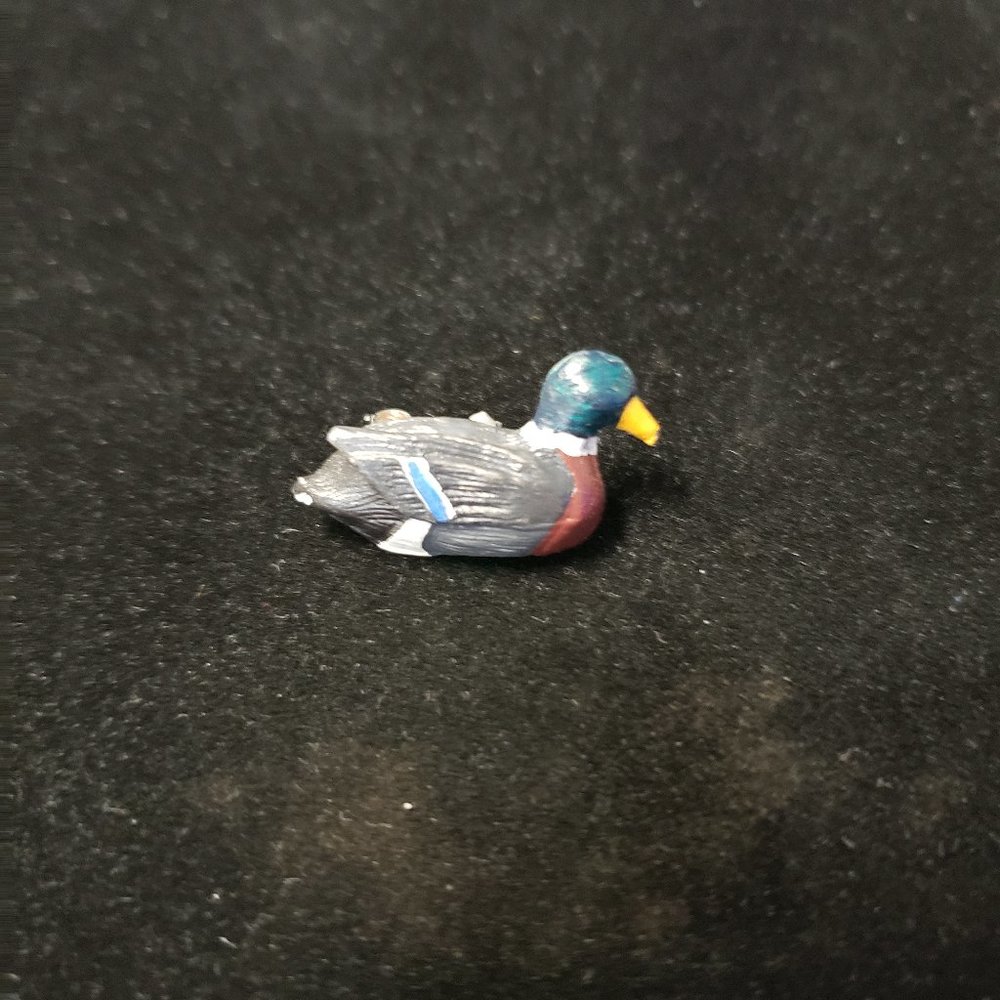 Vintage Hand Painted Duck Lapel/Hat Pin